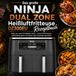Das Ninja Das große Ninja Dual Zone Heißluftfritteuse Rezeptbuch