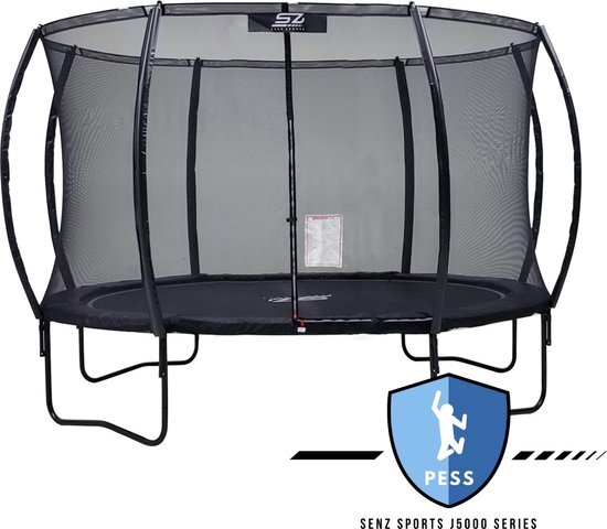 Senz Sports Trampoline - J5000 Series - 366 cm - Zwart