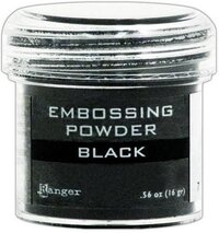 - Ranger Embossing Powder 34ml black