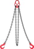 VEVOR Kettingstrop, 8 mm x 3 m Hijsketting met 2 Haken