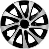 Drift NRM 13" EXTRA DRIFT SILVER BLACK WIELDOPPEN SET VAN 4 STUKS
