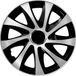 Drift NRM 13" EXTRA DRIFT SILVER BLACK WIELDOPPEN SET VAN 4 STUKS