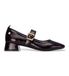Carmela 16436105 Ballerines en cuir grenat pour femme
