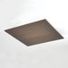 Hudson Reed Douchekop, vierkant, 40x40cm, RVS, verzonken, geborsteld koper