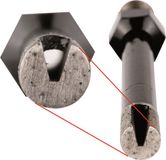 InterDynamics Blackpower Tegelboor voor natboren - M10 - ø 12 mm