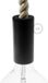 Creative Cables douille E27 en porcelaine avec double douille - Noir