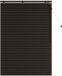 vidaXL - Venetiaanse - jaloezie - Donkerbruin - 100 - x - 160 - cm - 35 - mm