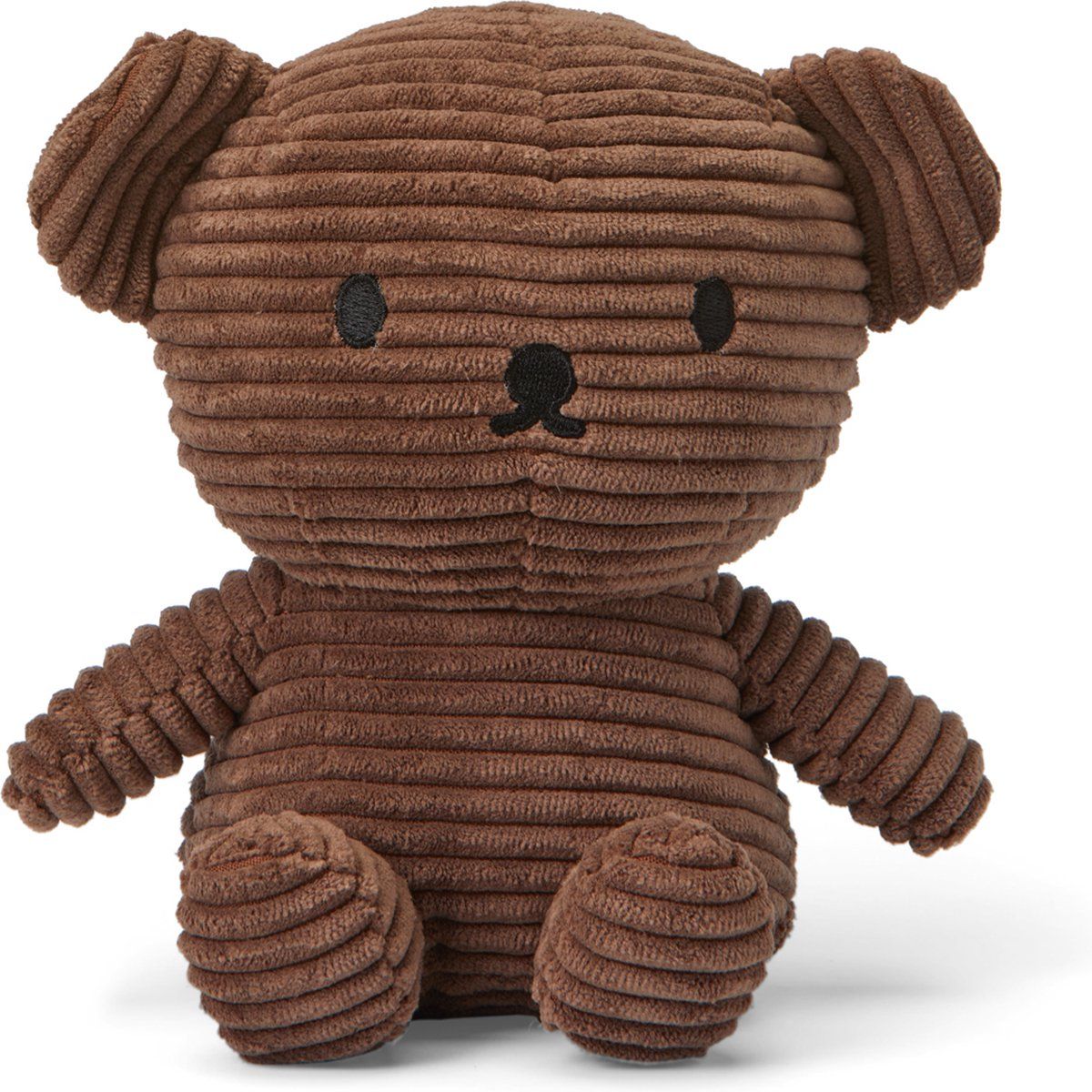 Nijntje by Bon Ton Toys Boris Bear Corduroy Bruin - 17 cm - 7''