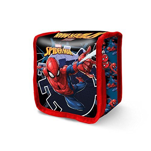 karactermania Spiderman Hero-Thermal Snack Bag schooltas, 15 cm, blauw (blauw)