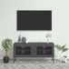 Maison Exclusive - meuble TV, anthracite, 105x35x50 cm, acier