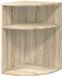 vidaXL Bijzettafel Sonoma Eiken 39,7 x 39,7 x 60 cm Bewerkt Hout