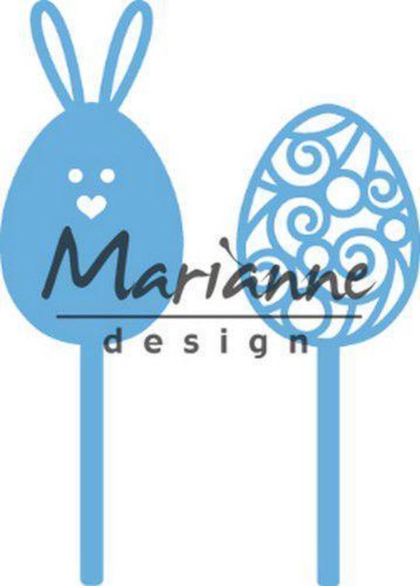 Marianne Design Creatables snij en embosstencil - Pasen pins