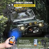 Corvance B.V. Trekkracht Lier – Werk Lier – Elektrische Lier – Offroad Lier – 6.123 Kg Trekkracht – 24 Meter Synthetische Kabel