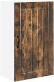 vidaXL Wandkast LUCCA, gerookt eikenhout, 50 x 31 x 80 cm