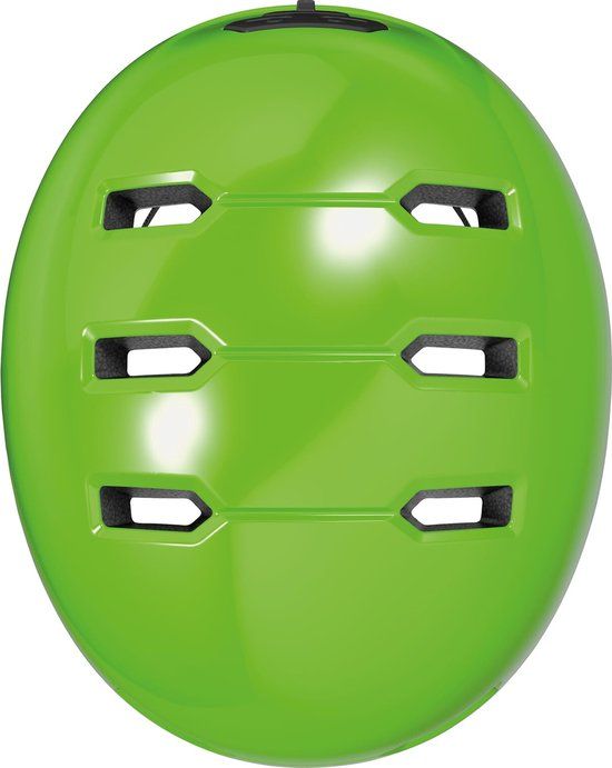 Abus Skurb Kid - Fietshelm - Kinderen - Shiny Green - M (50-55 cm) - 2023