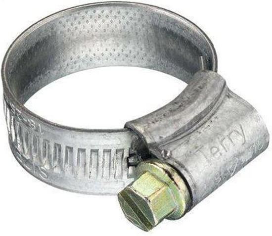 JCS Hi Grip Slangklem gegalvaniseerd 22 - 30 mm