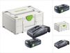 Festool set d'énergie 1x BP 18 Li 3,0 C batterie 18 V 3,0 Ah / 3000 mAh Li-Ion ( 577658 ) + TCL 6 chargeur ( 201135 ) + Systainer