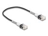 DeLOCK 80387 Netzwerkkabel Schwarz Cat6a U/UTP 0,3m