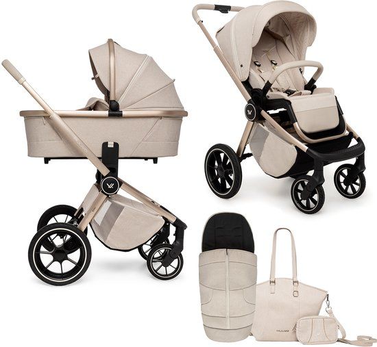 Muuvo Quick Boho Kinderwagen - 2-in-1 Set - Beige