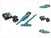 Makita DCL 180 RG Aspirateur À Batterie 18 V Vert + 2x Batterie 6,0 Ah + Chargeur