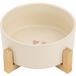 MAX & MILA'S WORLD Gamelle ou double gamelle (Ecuelle individuelle, beige)