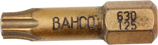 Bahco bit t10 25mm 1/4" diamond | 63D/T10