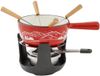 Cosy&Trendy Aspen Fondueset Gietijzer Ø14 cm - Rood