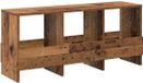 vidaXL Tijdschriftenrek Oudhout 102 x 30 x 45 cm
