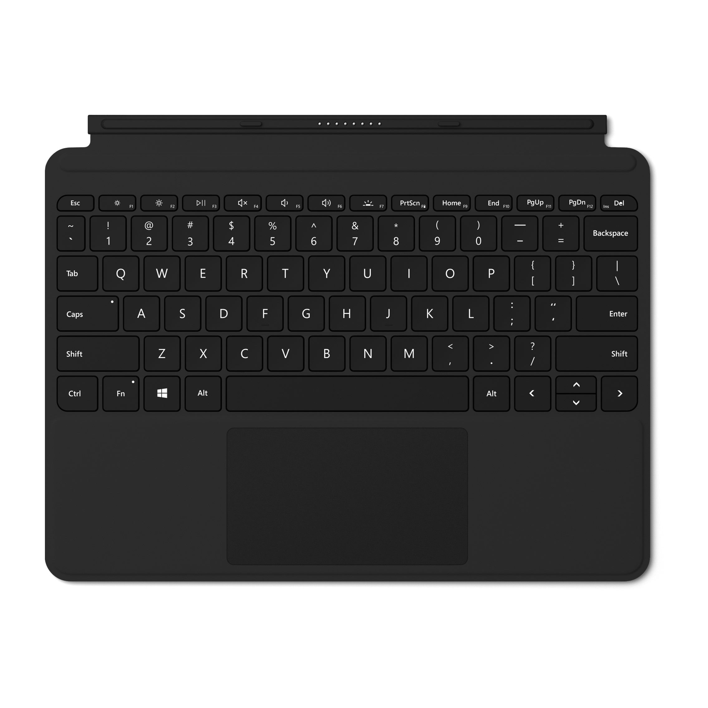 Microsoft Surface Go Signature Type Cover - Zwart - Italiaans