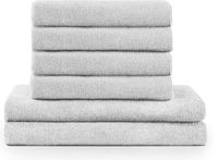 Blumtal Terry Handdoeken Set - 2 x Baddoek & 4 x Handdoek: Wit