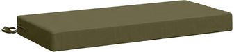 vidaXL - Bankkussen - SOEST - 100% Polyester - Olijfgroen - 60 x 40 x 8 cm