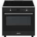 Smeg CG90IANT9 - 90cm Freestanding Induction Cooker - Black