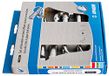 Unior 176CS6 pijpkopsleutel, zeskant, set in blikverpakking, 8-19/6 inch