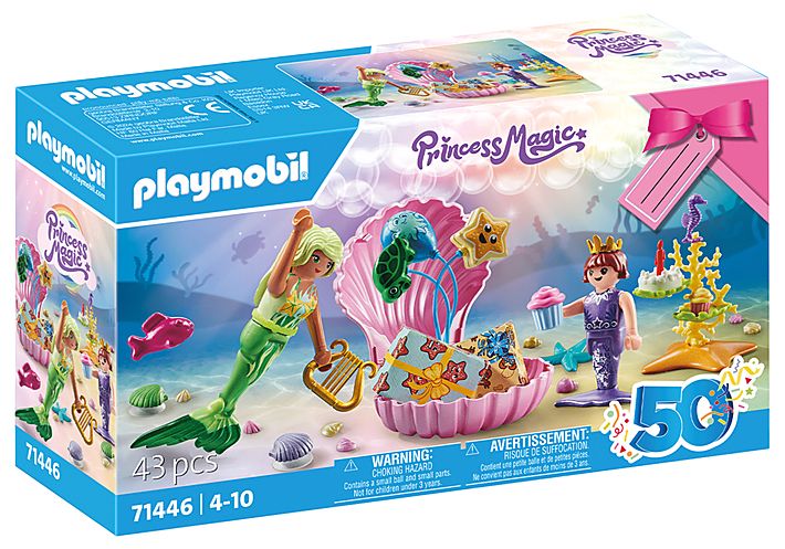 PLAYMOBIL Gift Set Zeemeermin verjaardagsfeestje - 71446