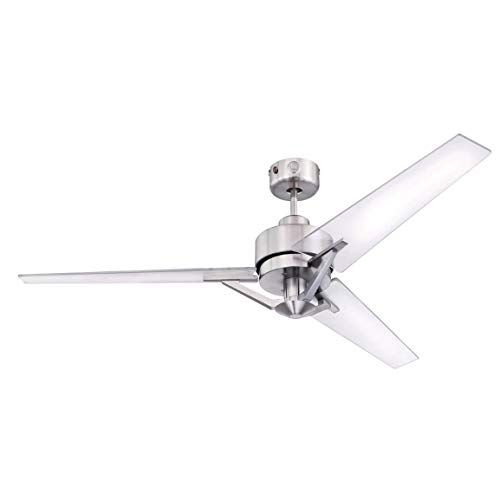 Westinghouse Lighting Julien Plafondventilator - 137 cm - Geborsteld Nikkel - Met Afstandsbediening