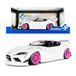 1:18 Toyota GR Supra Liberty Walk Body Kit Wit Roze 2025