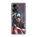 ERT GROUP mobiel telefoonhoesje voor Oneplus NORD 2T 5G origineel en officieel erkend Marvel patroon Captain America 022