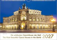 Opernhäuser, Renate Bach Verlag – Bach 4 You Opernhäuser, ein Musik-Kalender 2027, DIN A3