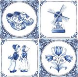 Ambiente Delfts blauw thema servetten - 60 stuks - 33 x 33 cm - Papier