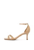 Kazar Beige sandalen met twee dunne bandjes