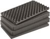 Peli 1555Airfs Jeu de mousse de remplacement, Accessoire d'origine pour valise Peli Air, Compatible avec Peli Air 1555, Couleur : Noir