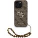 Guess telefoonhoesje voor iPhone 16 Pro - MagSafe compatibel - Bruin