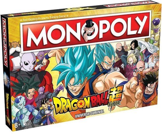 Hasbro Monopoly Dragon Ball Super - Board Game - English