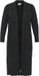 KAFFE CURVE KAFFE Lang damesvest Curve Rinye Zwart Wol S