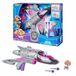 PAW Patrol The Mighty Movie - Avion transformable de Skye avec lumière et son