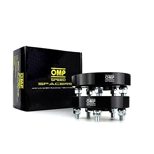 OMP SPEED Dubbel gecentreerde afstandhouderset - 20 mm - 4 x 108/4 x 108 - Zwart