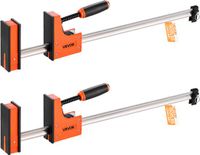 VEVOR 2 X Houtbewerkingsklemmenset 762 mm, Parallelklem, Oranje