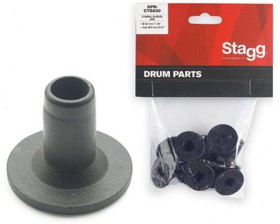 Stagg DPR-CYS830 Plastic Cymbal Sleeve - Zwart