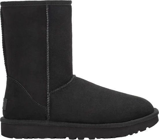 UGG Classic Short II Dames Laarzen - Zwart - Maat 38