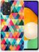 Samsung Galaxy A52 (5G/4G) bumper en TPU à carreaux